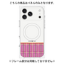 プレミアムパネル with MagSafe［ CASEPLAY Tartan Check - Pink ］