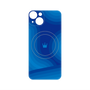 プレミアムパネル with MagSafe［ CASEPLAY Winding Pattern - Blue ］