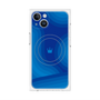 プレミアムパネル with MagSafe［ CASEPLAY Winding Pattern - Blue ］