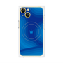 プレミアムパネル with MagSafe［ CASEPLAY Winding Pattern - Blue ］