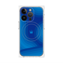 プレミアムパネル with MagSafe［ CASEPLAY Winding Pattern - Blue ］