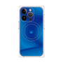 プレミアムパネル with MagSafe［ CASEPLAY Winding Pattern - Blue ］