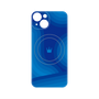 プレミアムパネル with MagSafe［ CASEPLAY Winding Pattern - Blue ］