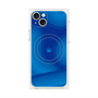 プレミアムパネル with MagSafe［ CASEPLAY Winding Pattern - Blue ］