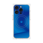 プレミアムパネル with MagSafe［ CASEPLAY Winding Pattern - Blue ］