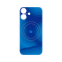 プレミアムパネル with MagSafe［ CASEPLAY Winding Pattern - Blue ］
