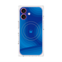 プレミアムパネル with MagSafe［ CASEPLAY Winding Pattern - Blue ］