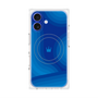 プレミアムパネル with MagSafe［ CASEPLAY Winding Pattern - Blue ］