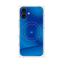 プレミアムパネル with MagSafe［ CASEPLAY Winding Pattern - Blue ］
