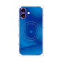 プレミアムパネル with MagSafe［ CASEPLAY Winding Pattern - Blue ］