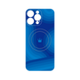 プレミアムパネル with MagSafe［ CASEPLAY Winding Pattern - Blue ］