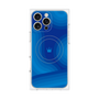 プレミアムパネル with MagSafe［ CASEPLAY Winding Pattern - Blue ］