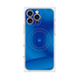 プレミアムパネル with MagSafe［ CASEPLAY Winding Pattern - Blue ］