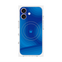 プレミアムパネル with MagSafe［ CASEPLAY Winding Pattern - Blue ］