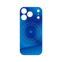 プレミアムパネル with MagSafe［ CASEPLAY Winding Pattern - Blue ］