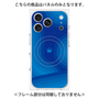 プレミアムパネル with MagSafe［ CASEPLAY Winding Pattern - Blue ］