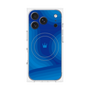 プレミアムパネル with MagSafe［ CASEPLAY Winding Pattern - Blue ］
