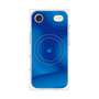 プレミアムパネル with MagSafe［ CASEPLAY Winding Pattern - Blue ］