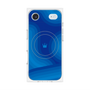プレミアムパネル with MagSafe［ CASEPLAY Winding Pattern - Blue ］