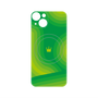 プレミアムパネル with MagSafe［ CASEPLAY Winding Pattern - Green ］