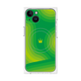 プレミアムパネル with MagSafe［ CASEPLAY Winding Pattern - Green ］