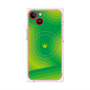 プレミアムパネル with MagSafe［ CASEPLAY Winding Pattern - Green ］