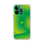 プレミアムパネル with MagSafe［ CASEPLAY Winding Pattern - Green ］
