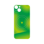 プレミアムパネル with MagSafe［ CASEPLAY Winding Pattern - Green ］
