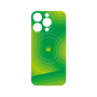 プレミアムパネル with MagSafe［ CASEPLAY Winding Pattern - Green ］