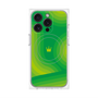 プレミアムパネル with MagSafe［ CASEPLAY Winding Pattern - Green ］