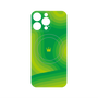 プレミアムパネル with MagSafe［ CASEPLAY Winding Pattern - Green ］