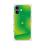 プレミアムパネル with MagSafe［ CASEPLAY Winding Pattern - Green ］