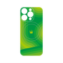 プレミアムパネル with MagSafe［ CASEPLAY Winding Pattern - Green ］
