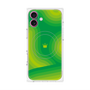 プレミアムパネル with MagSafe［ CASEPLAY Winding Pattern - Green ］