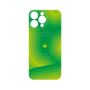 プレミアムパネル with MagSafe［ CASEPLAY Winding Pattern - Green ］