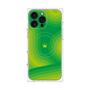 プレミアムパネル with MagSafe［ CASEPLAY Winding Pattern - Green ］