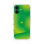 プレミアムパネル with MagSafe［ CASEPLAY Winding Pattern - Green ］