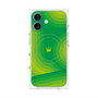 プレミアムパネル with MagSafe［ CASEPLAY Winding Pattern - Green ］