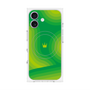 プレミアムパネル with MagSafe［ CASEPLAY Winding Pattern - Green ］