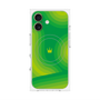 プレミアムパネル with MagSafe［ CASEPLAY Winding Pattern - Green ］