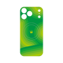 プレミアムパネル with MagSafe［ CASEPLAY Winding Pattern - Green ］