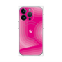 プレミアムパネル with MagSafe［ CASEPLAY Winding Pattern - Pink ］
