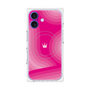 プレミアムパネル with MagSafe［ CASEPLAY Winding Pattern - Pink ］