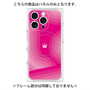 プレミアムパネル with MagSafe［ CASEPLAY Winding Pattern - Pink ］