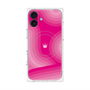 プレミアムパネル with MagSafe［ CASEPLAY Winding Pattern - Pink ］