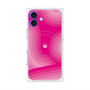 プレミアムパネル with MagSafe［ CASEPLAY Winding Pattern - Pink ］