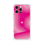 プレミアムパネル with MagSafe［ CASEPLAY Winding Pattern - Pink ］