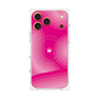 プレミアムパネル with MagSafe［ CASEPLAY Winding Pattern - Pink ］