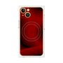 プレミアムパネル with MagSafe［ CASEPLAY Winding Pattern - Red ］