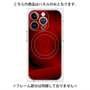 プレミアムパネル with MagSafe［ CASEPLAY Winding Pattern - Red ］
